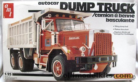 AMT 1/25 Autocar Dump Truck, PK8403 plastic model kit